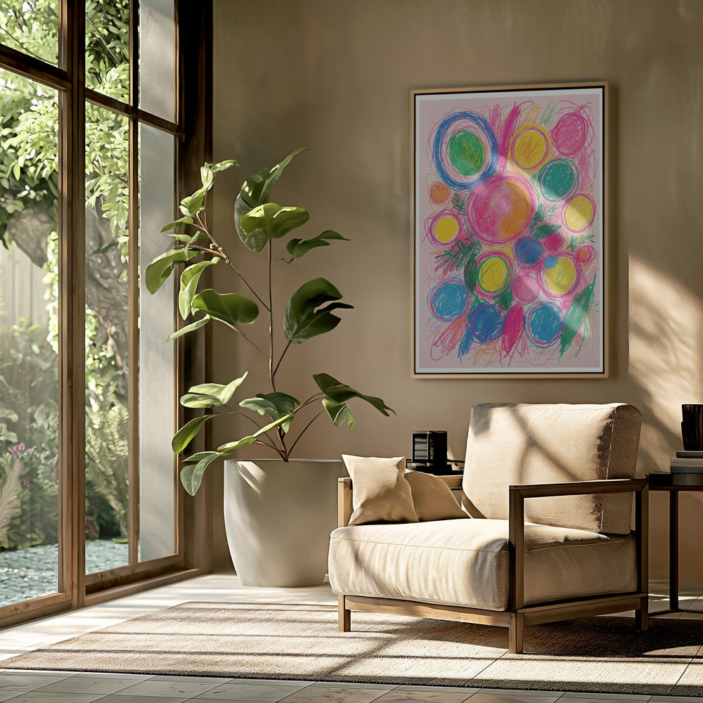 Vibrant Whirl | Poster