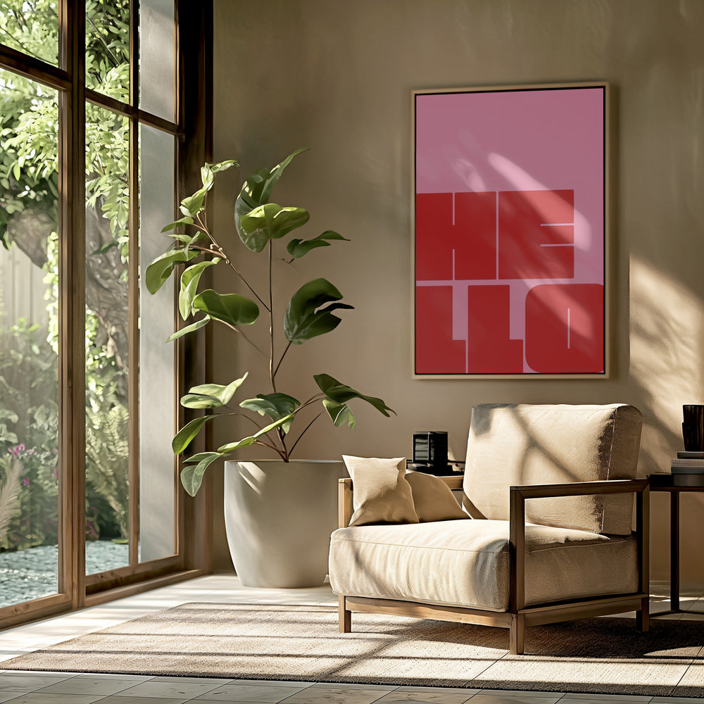 Bold Greeting Bliss | Poster