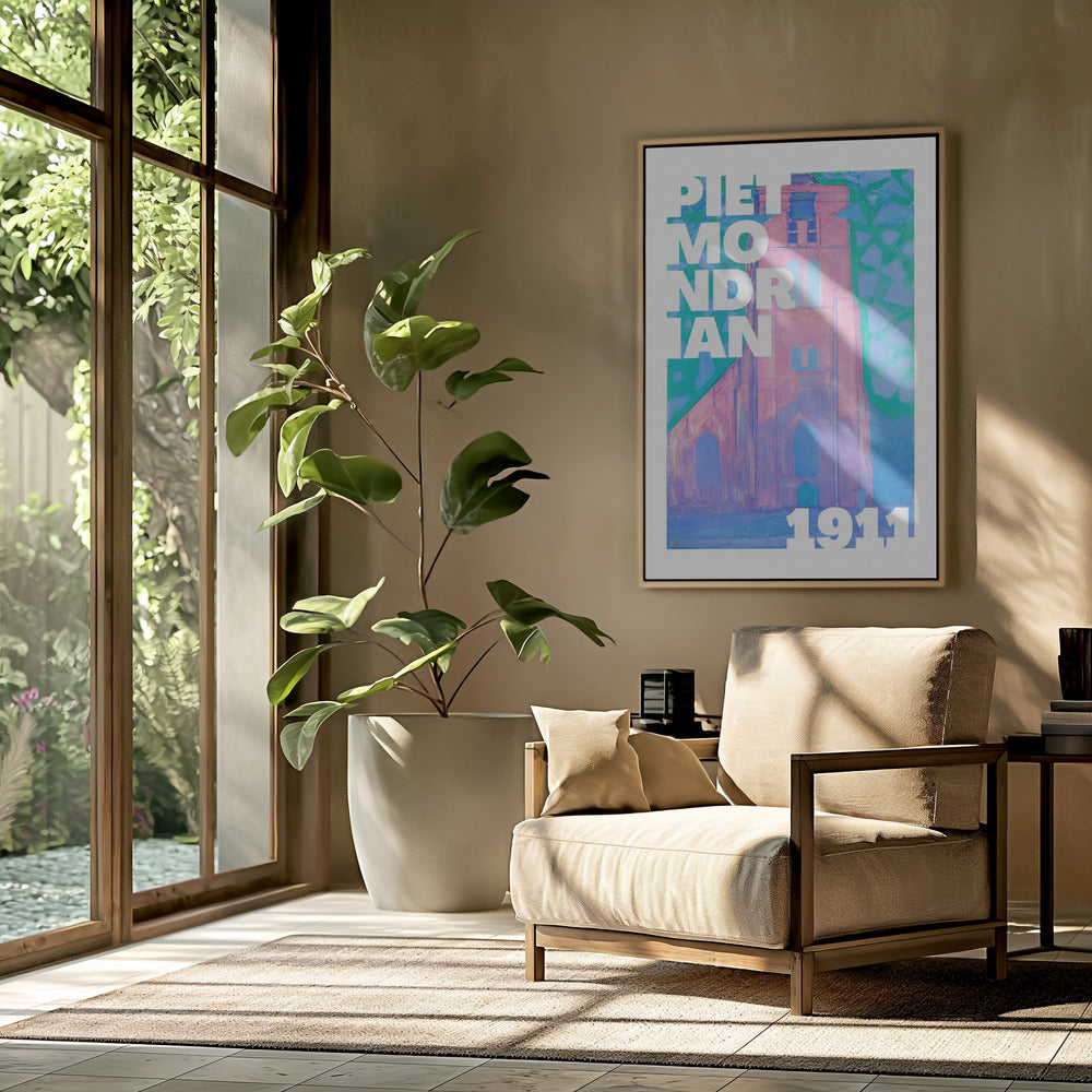 Vibrant Facade 1911 | Poster