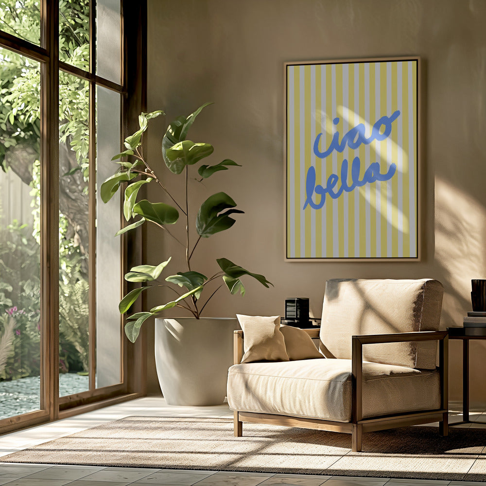 Bright Greeting Stripes | Poster