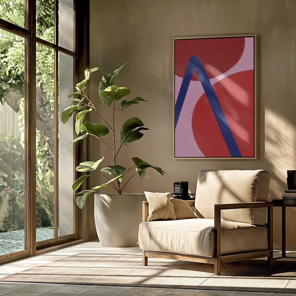 Crimson Geometry | Poster