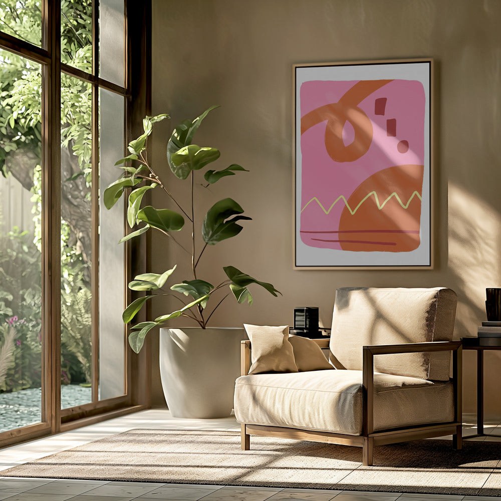 Kräftige geometrische Formen | Poster