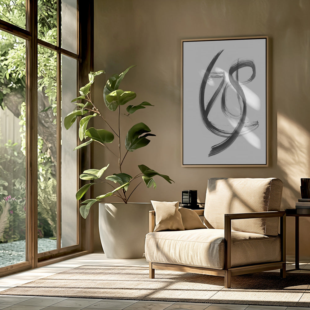 Pinselstrich02 18x24 | Poster