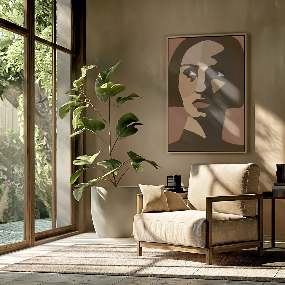 Porträt einer Dame | Poster
