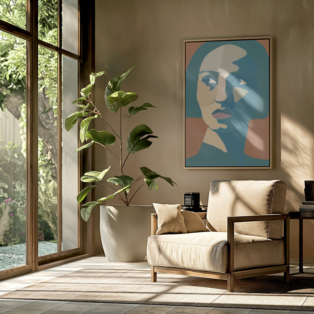 Porträt einer Dame | Poster