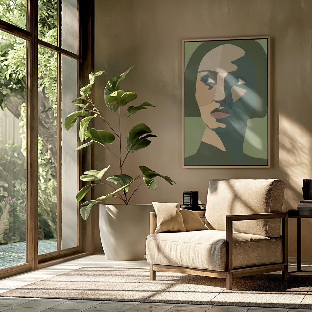 Porträt einer Dame | Poster