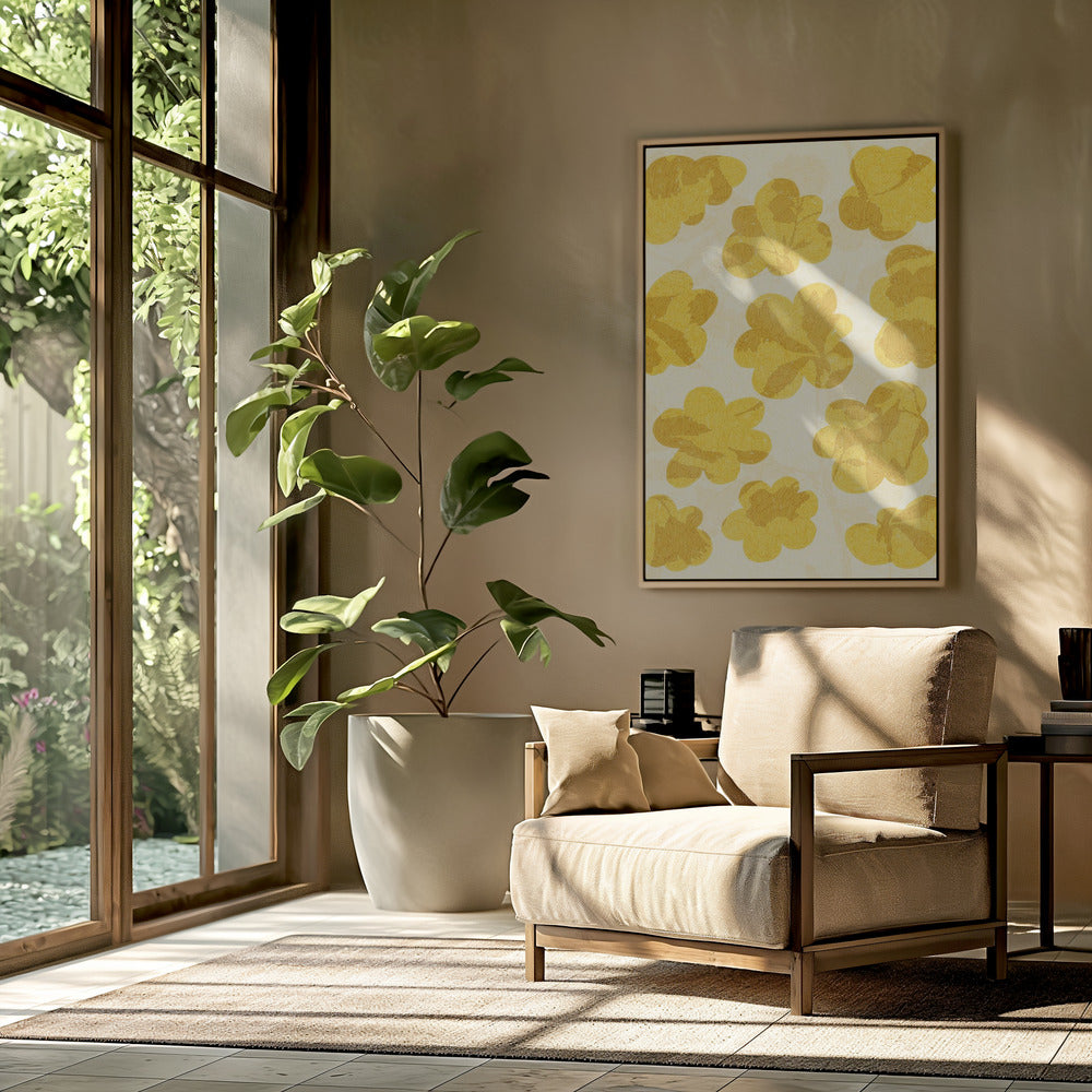 Golden Blooms | Poster