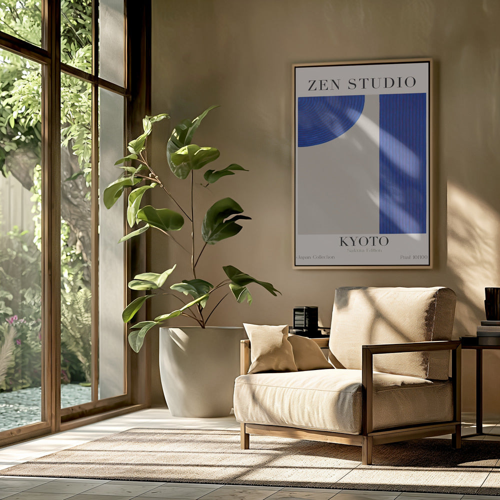 Kyoto Blue Harmony | Poster