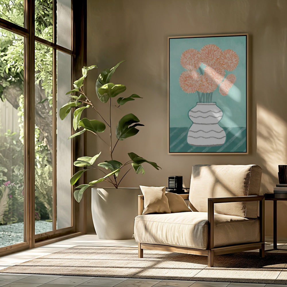 Peachy Blossoms | Poster