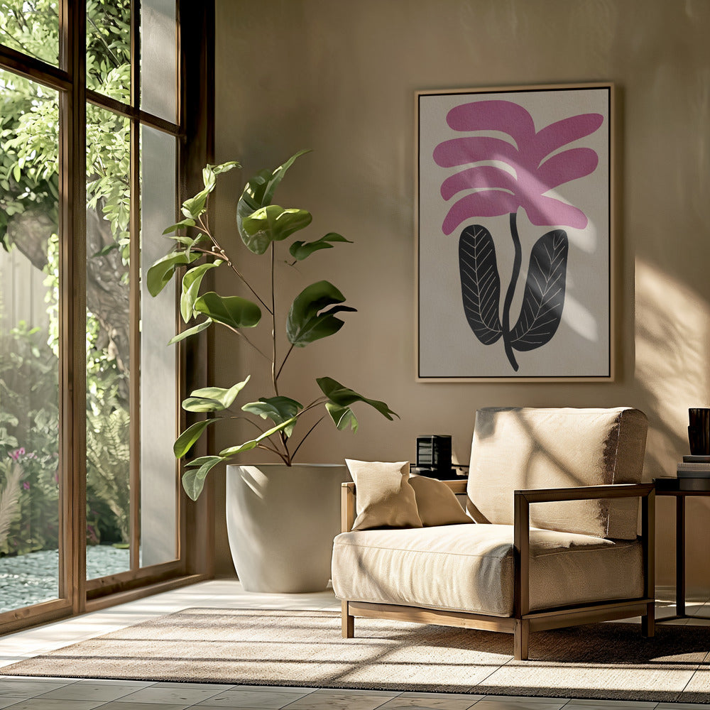 Rosa Blumenblume | Poster