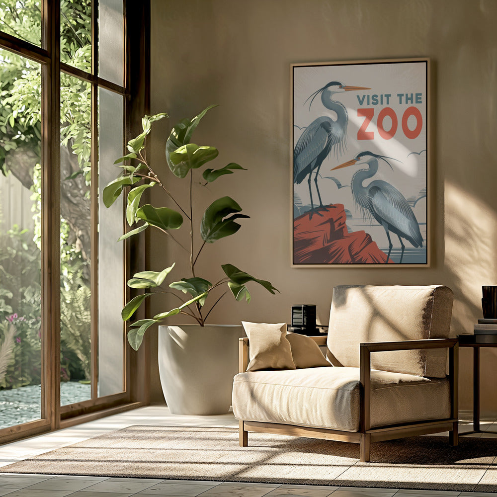 Besuchen Sie den Zoo | Poster