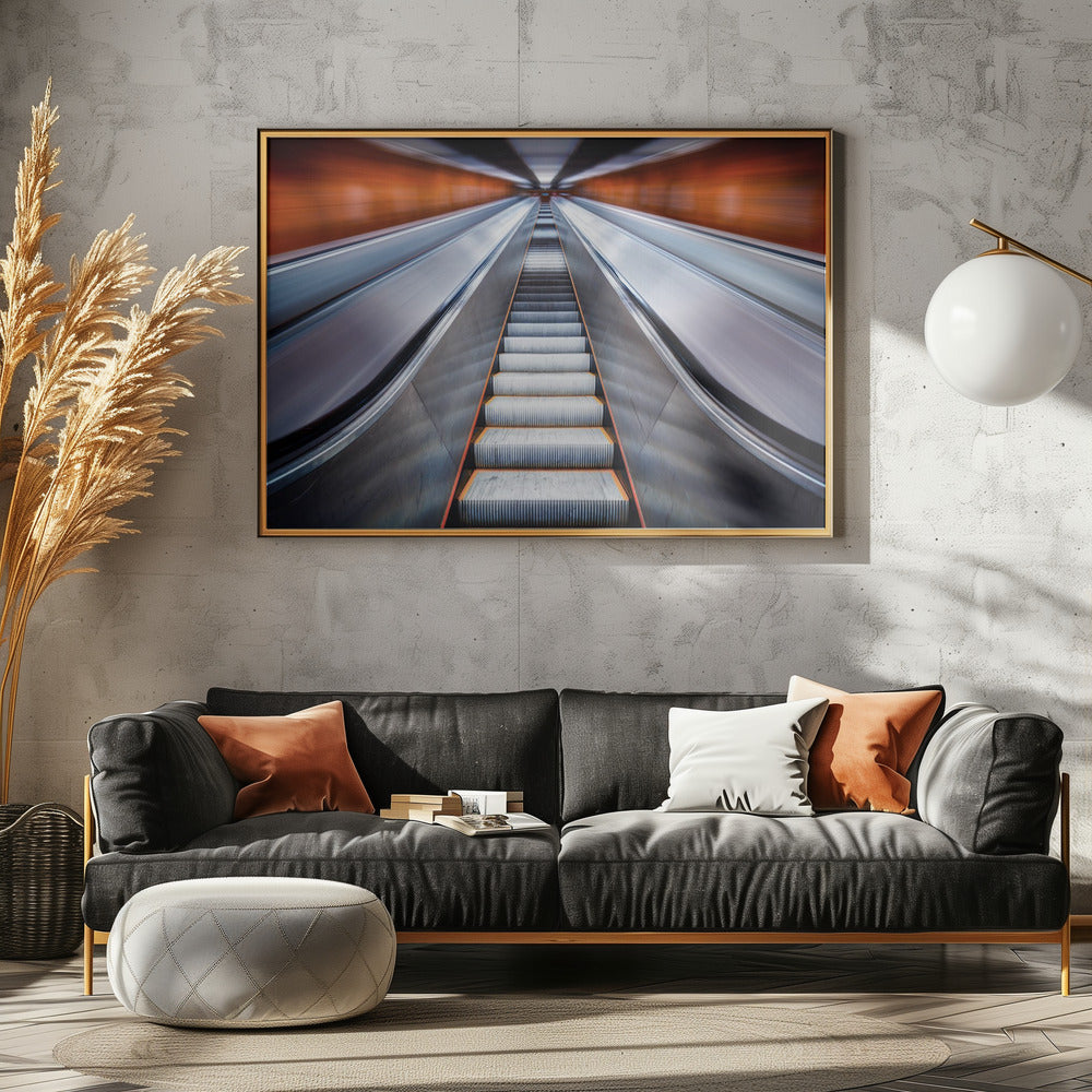 Grenzen überschreiten | Leinwand