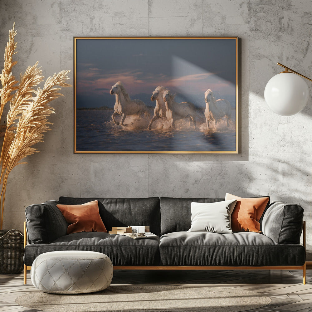 Engel der Camargue | Leinwand