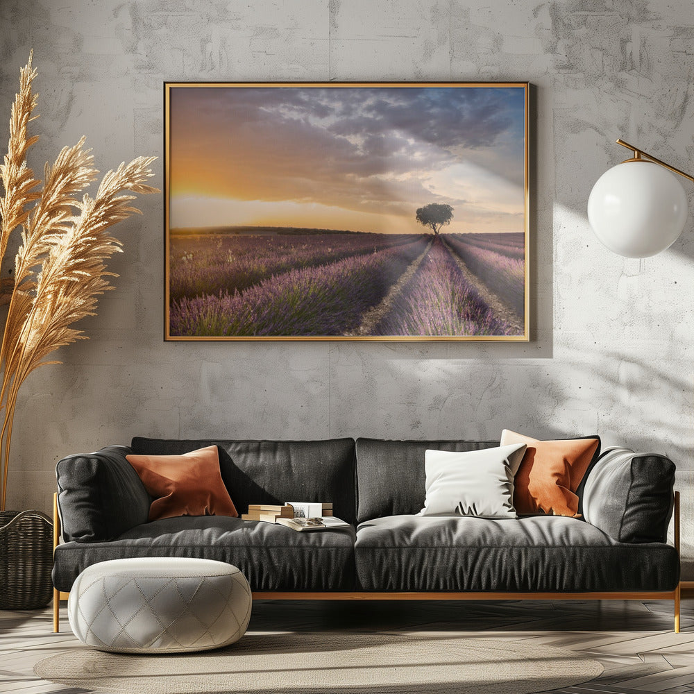 DESTINATION LAVENDEL | Leinwand
