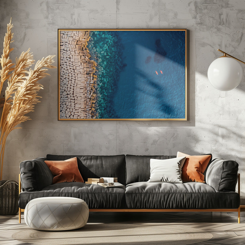 Von oben II | Leinwand