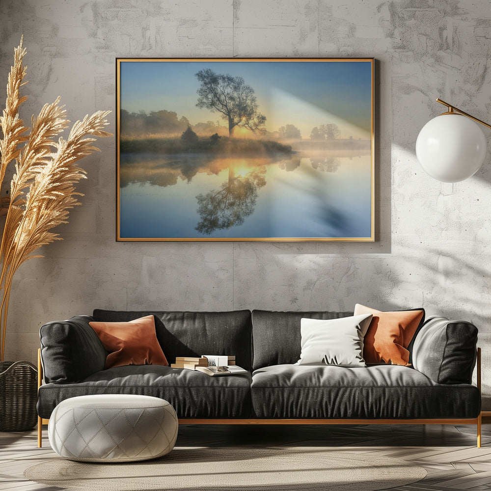 Morning reflection | Poster