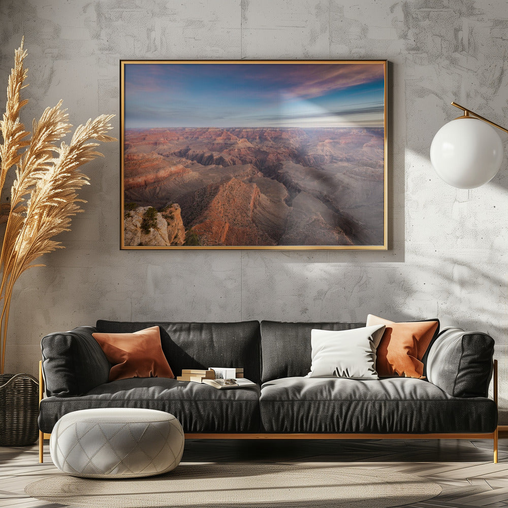 Sonnenaufgang am Südrand | Leinwand