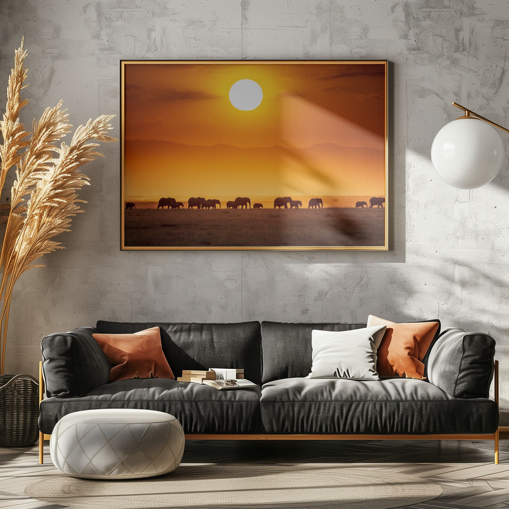 Sonnenaufgangsparade | Leinwand