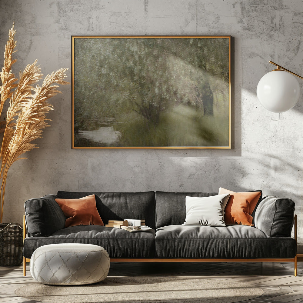 At the riverbank | Canvas