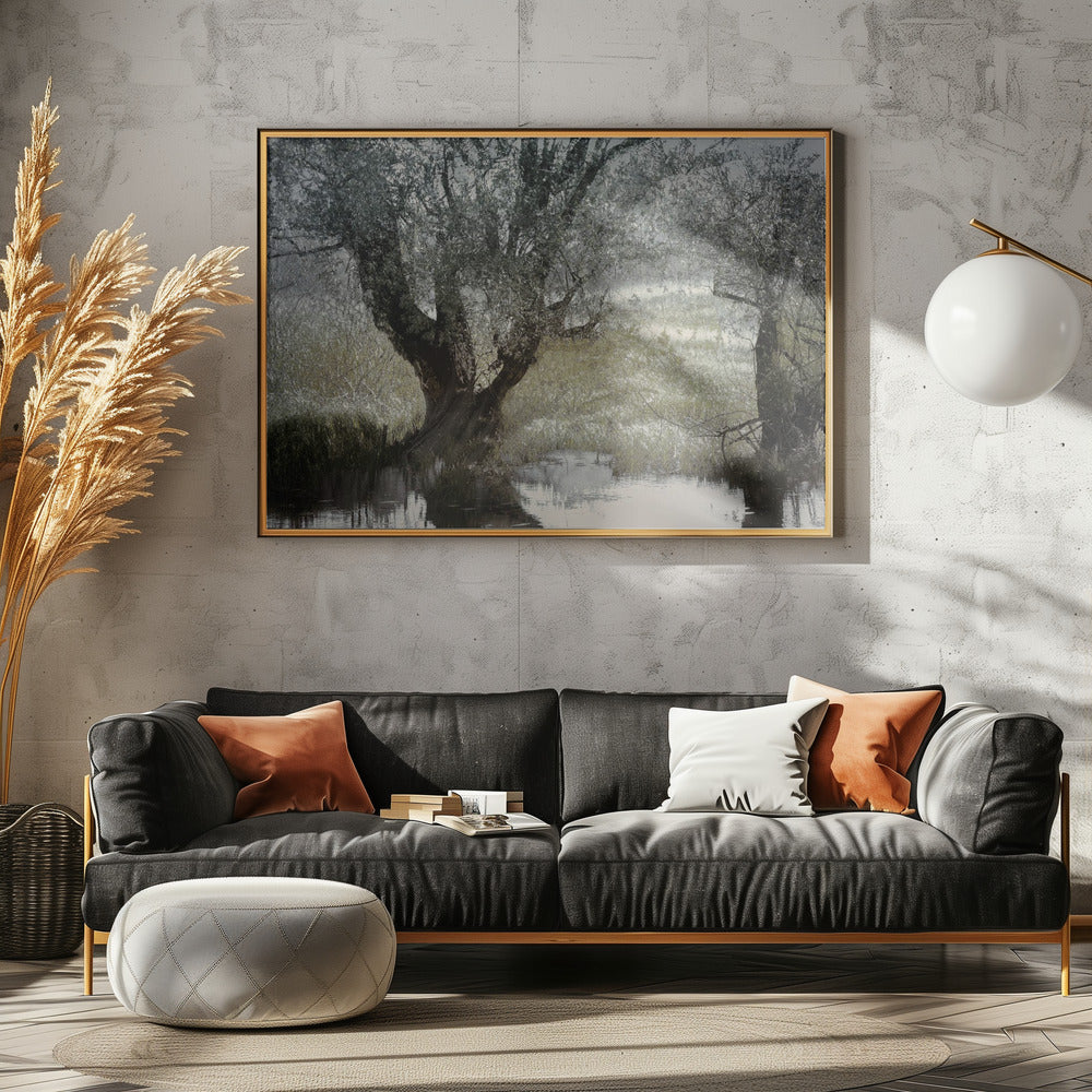 Auf der Wasserseite | Leinwand