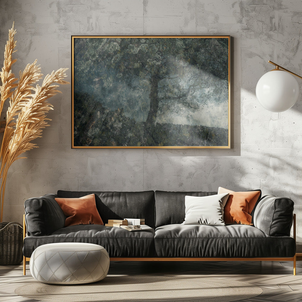 Rocks and a tree | Poster