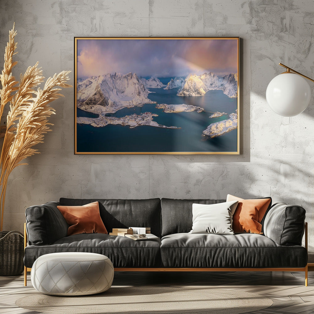 Guten Morgen, Lofoten | Leinwand