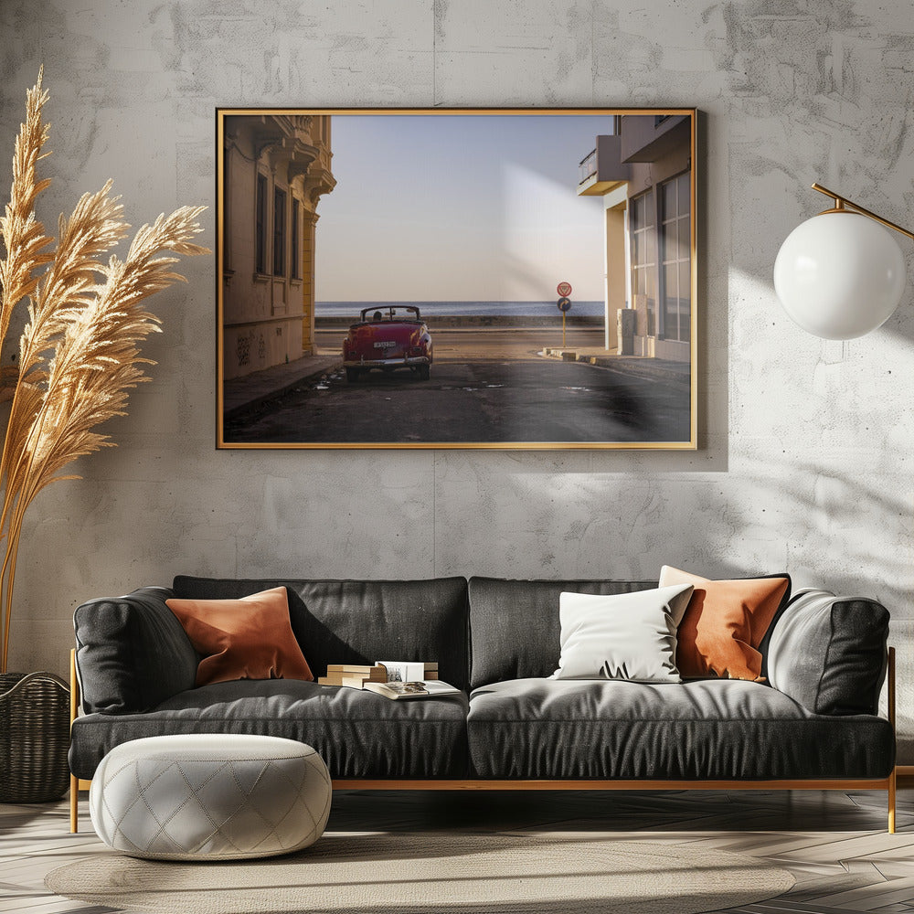 Watching the sun set - Havana | Canvas