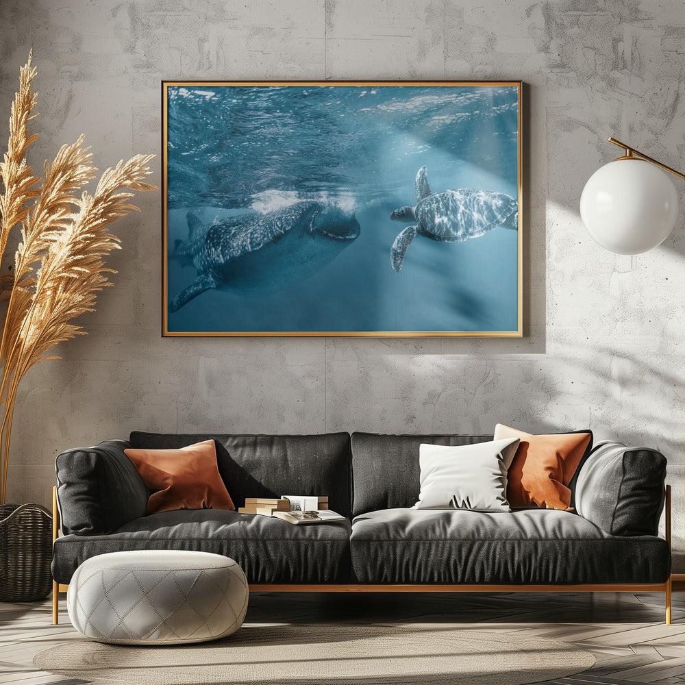 Einmal am Meer | Leinwand