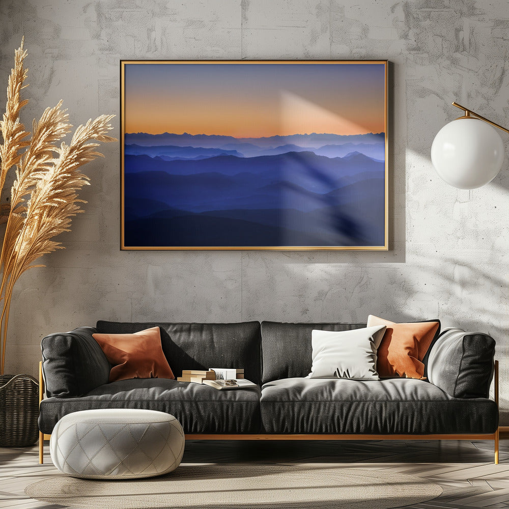 Misty Mountains | Canvas