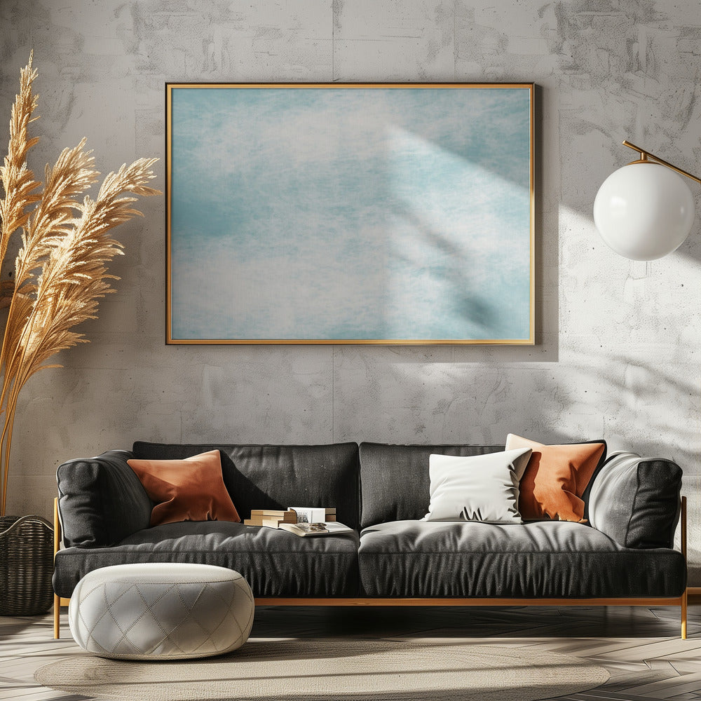 Abstrakt Blau | Leinwand