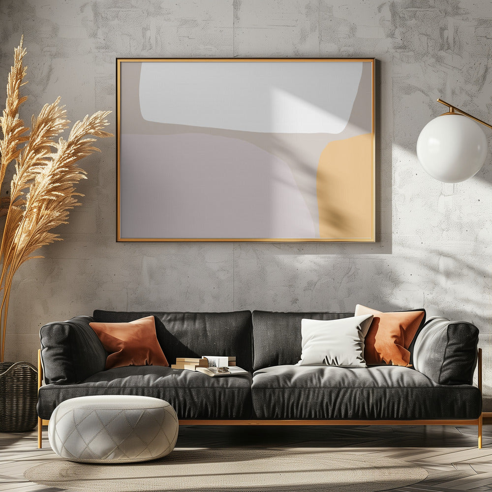 Sanfte geometrische Harmonie | Poster