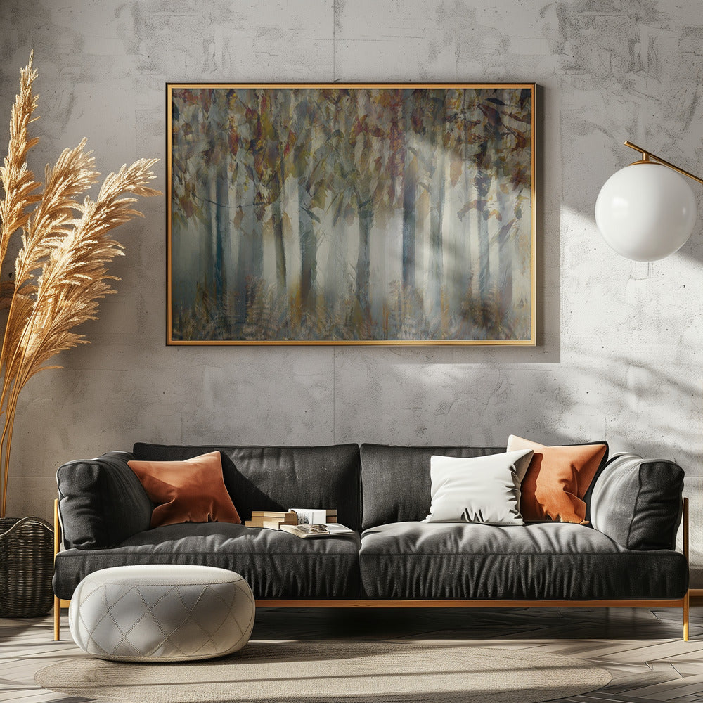Der dunkle Wald | Leinwand
