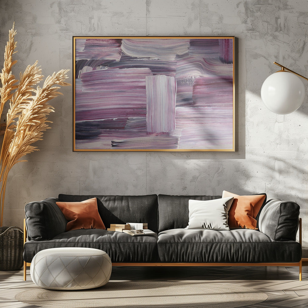 Expressionist Colorful Brushstrokes | Poster
