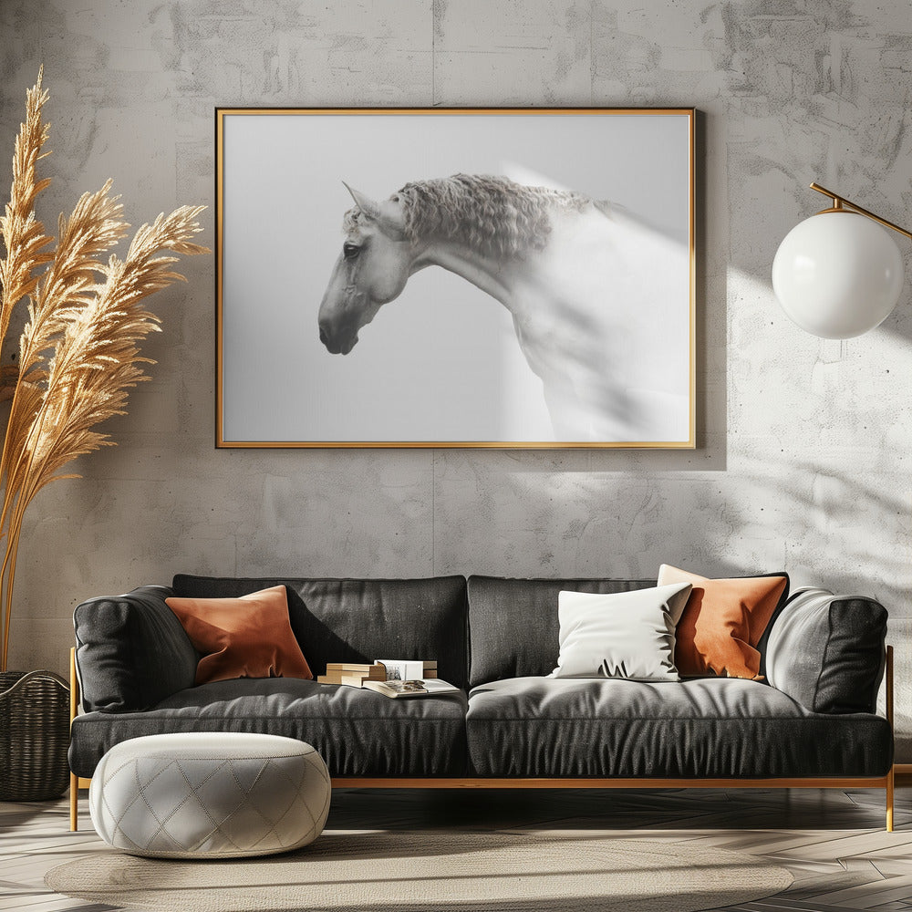 Lockiges Haar… | Leinwand