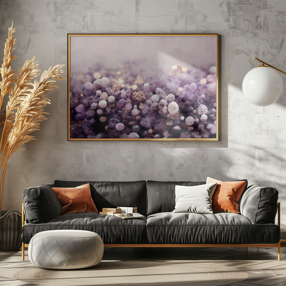 Mystischer Lavendeldunst | Poster