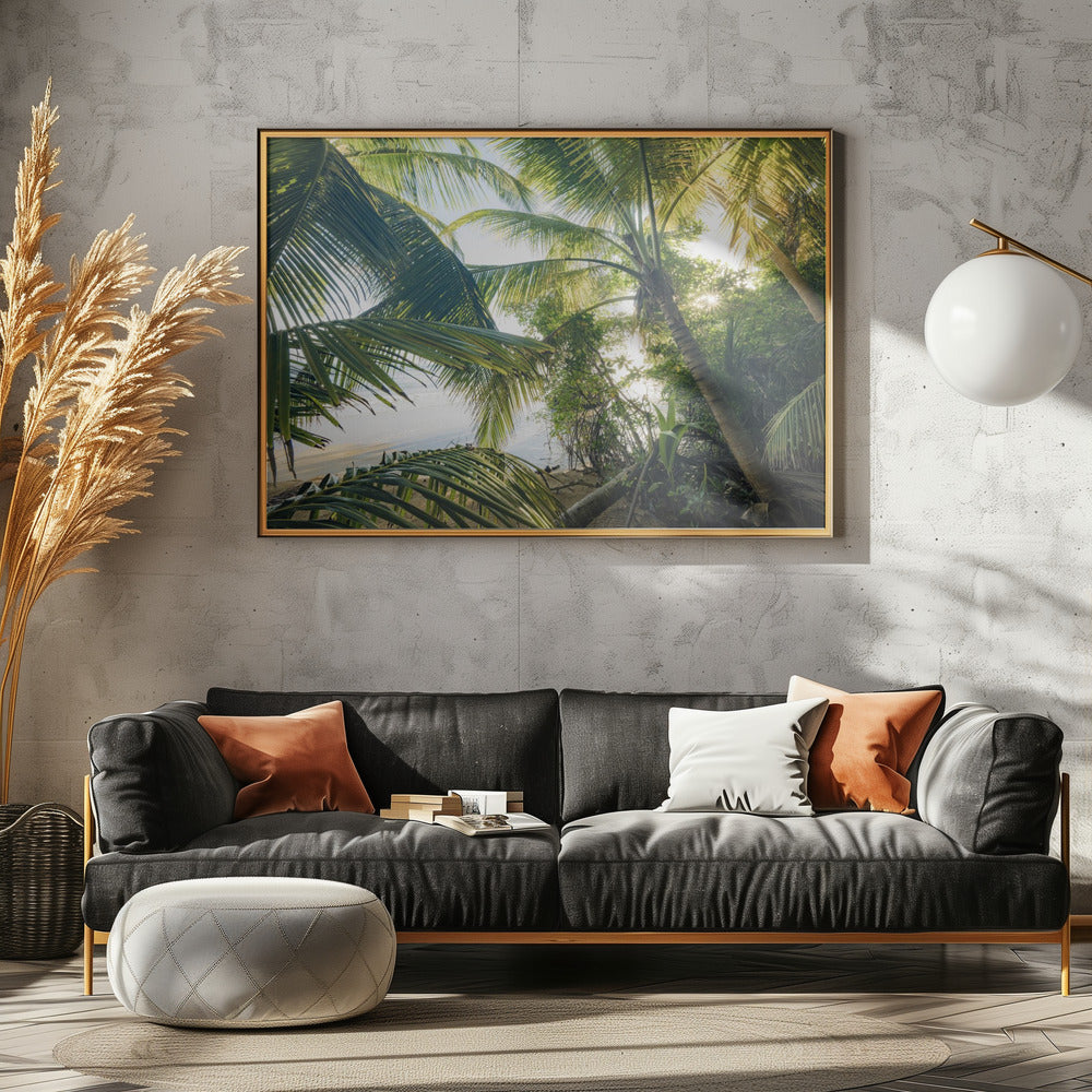 Hide under Palms | Poster