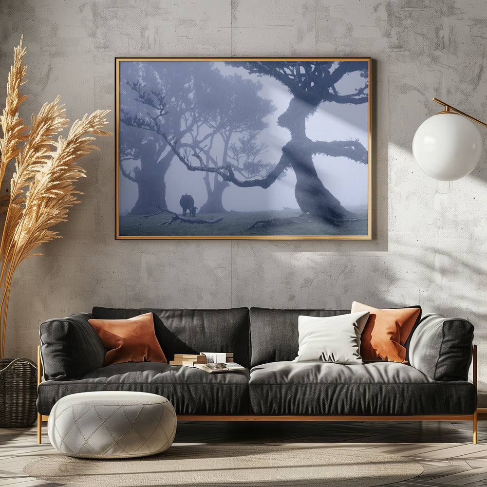 Blauer Ent | Leinwand