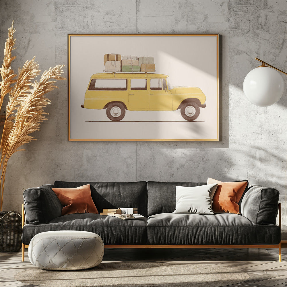 Sommerauto ★★★ | Leinwand