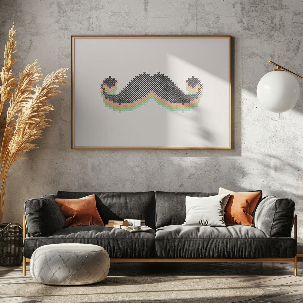 Mustitch-Druck | Leinwand