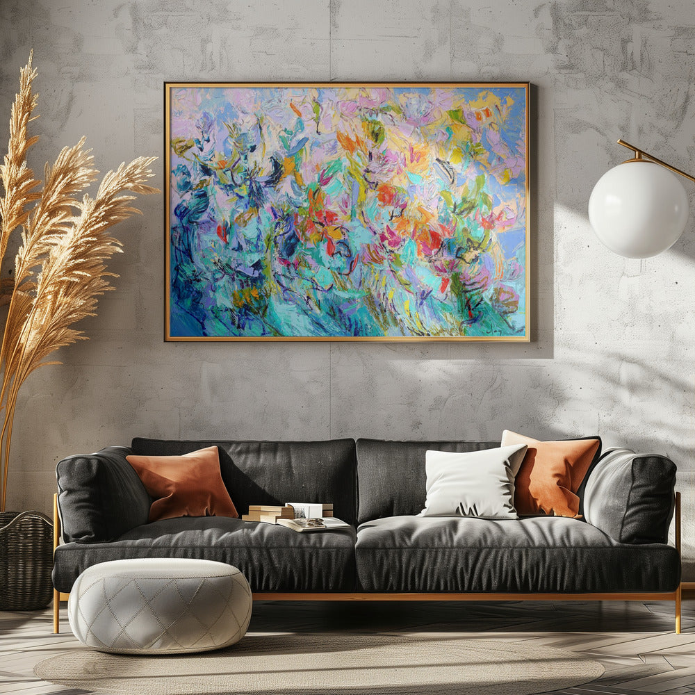 Radiant Floral Harmony | Canvas