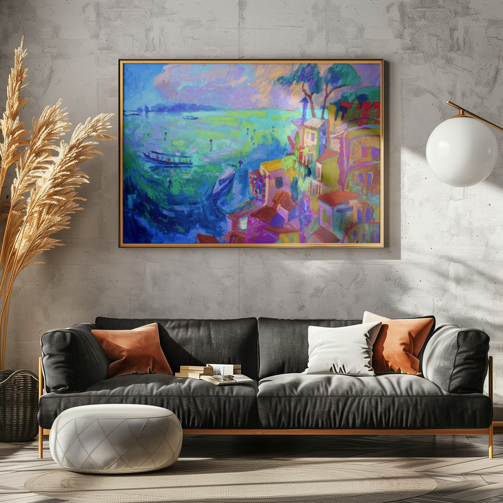 Naturinspirierte Landschaft | Leinwand