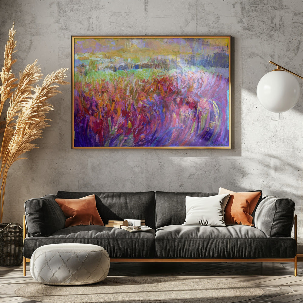Vibrant Field Hues | Poster