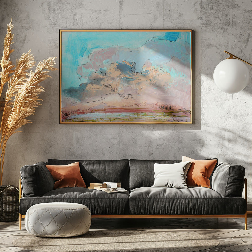 Ätherische Horizonte | Leinwand