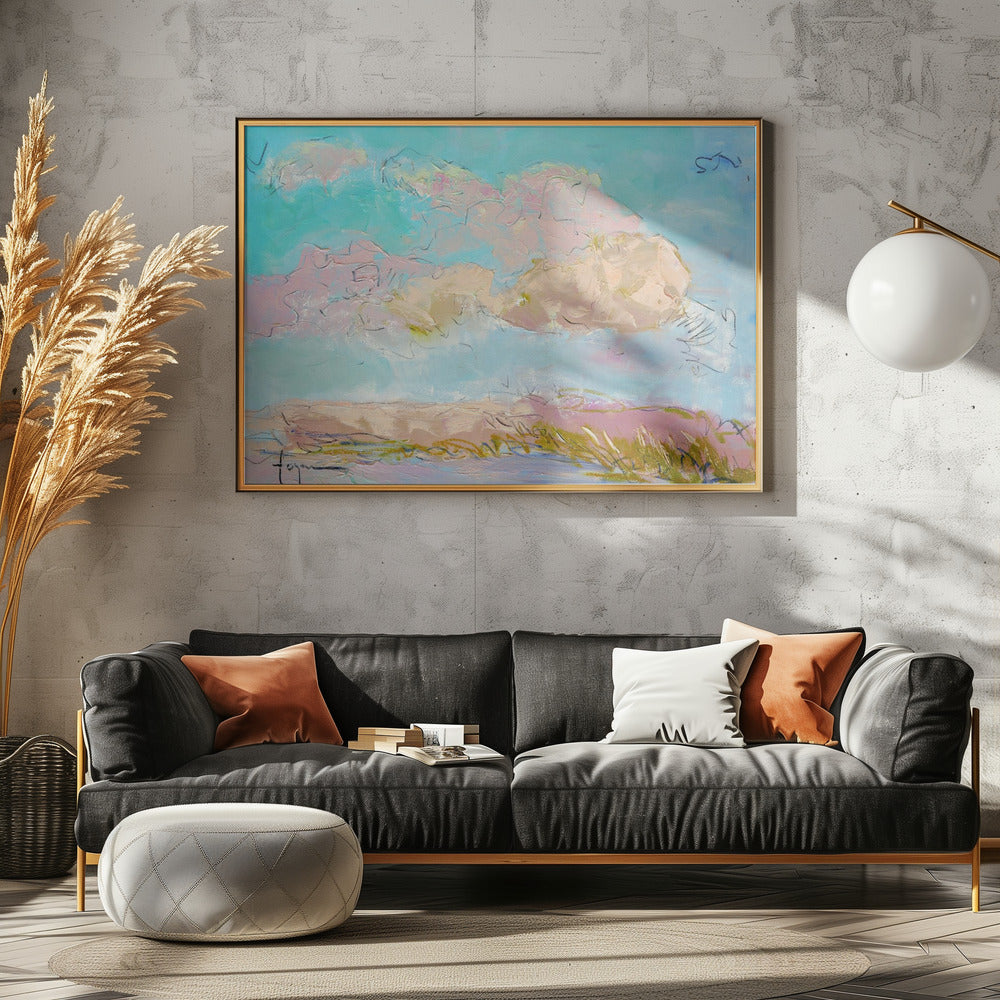 Pastel Sky Drift | Poster
