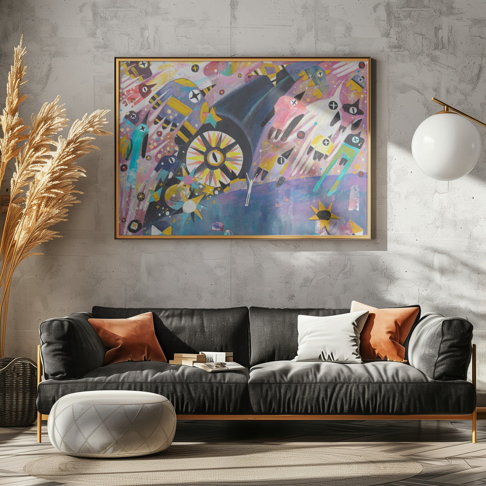 Stille aller Welten | Leinwand