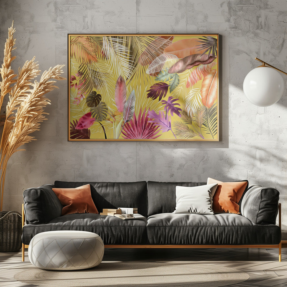 Tropical Foliage 07 | Canvas