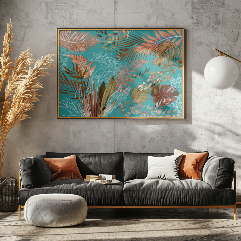 Tropisches Laub 08 | Poster