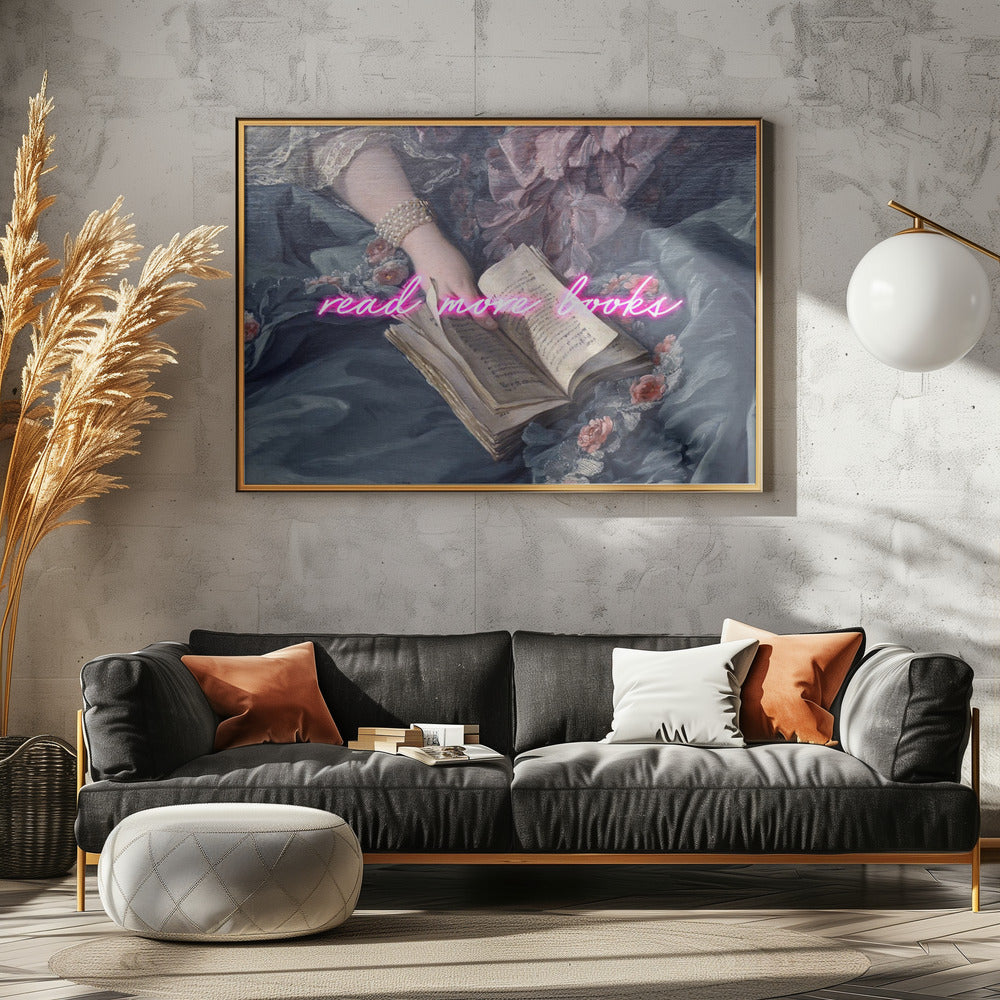 Readmoreneon Ratioiso | Leinwand