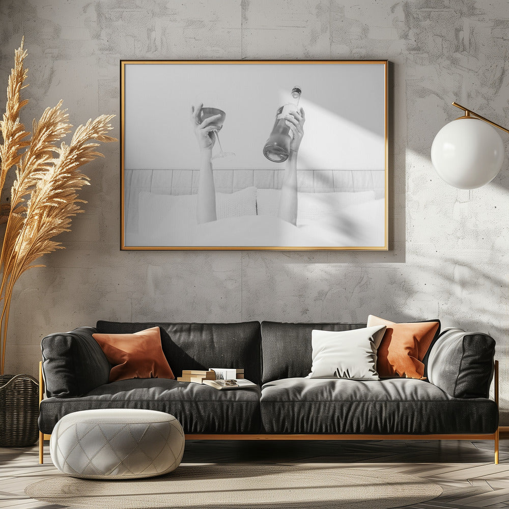 Aperol In Bed Horisontal | Canvas