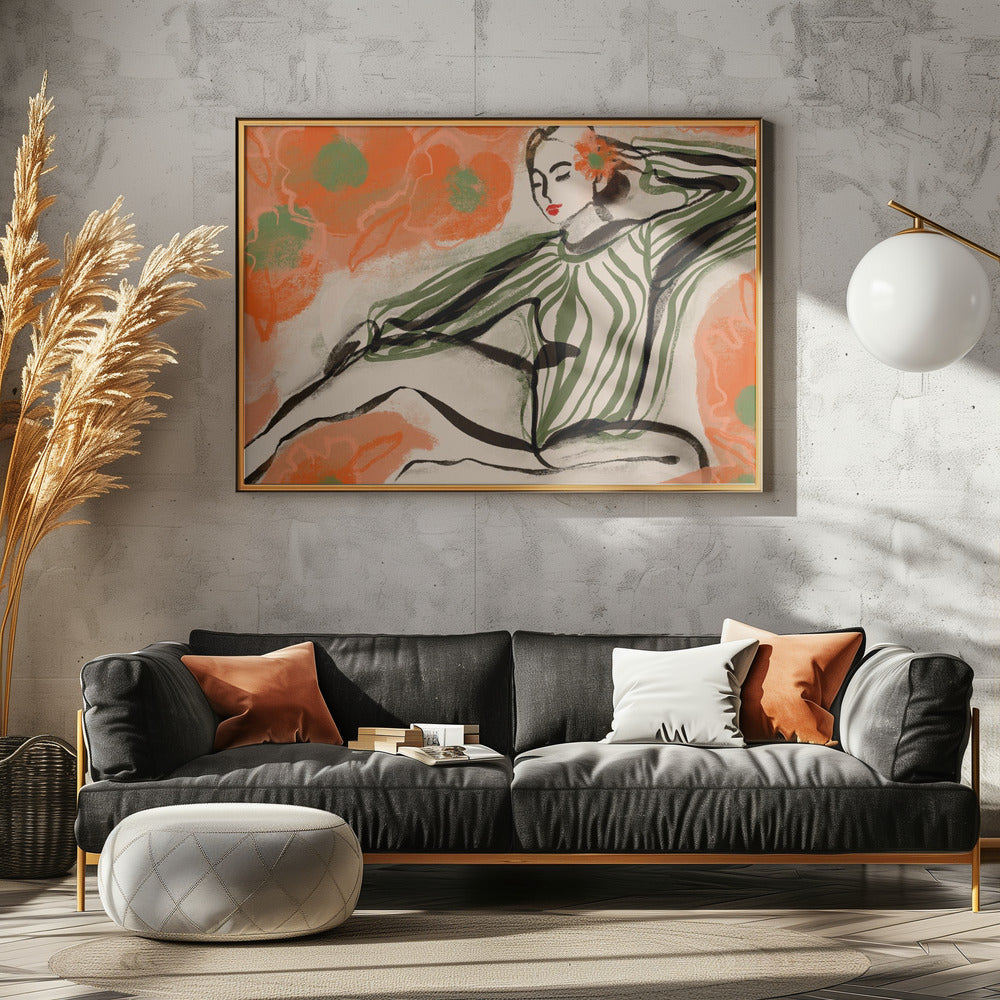 Florale Gelassenheit | Leinwand